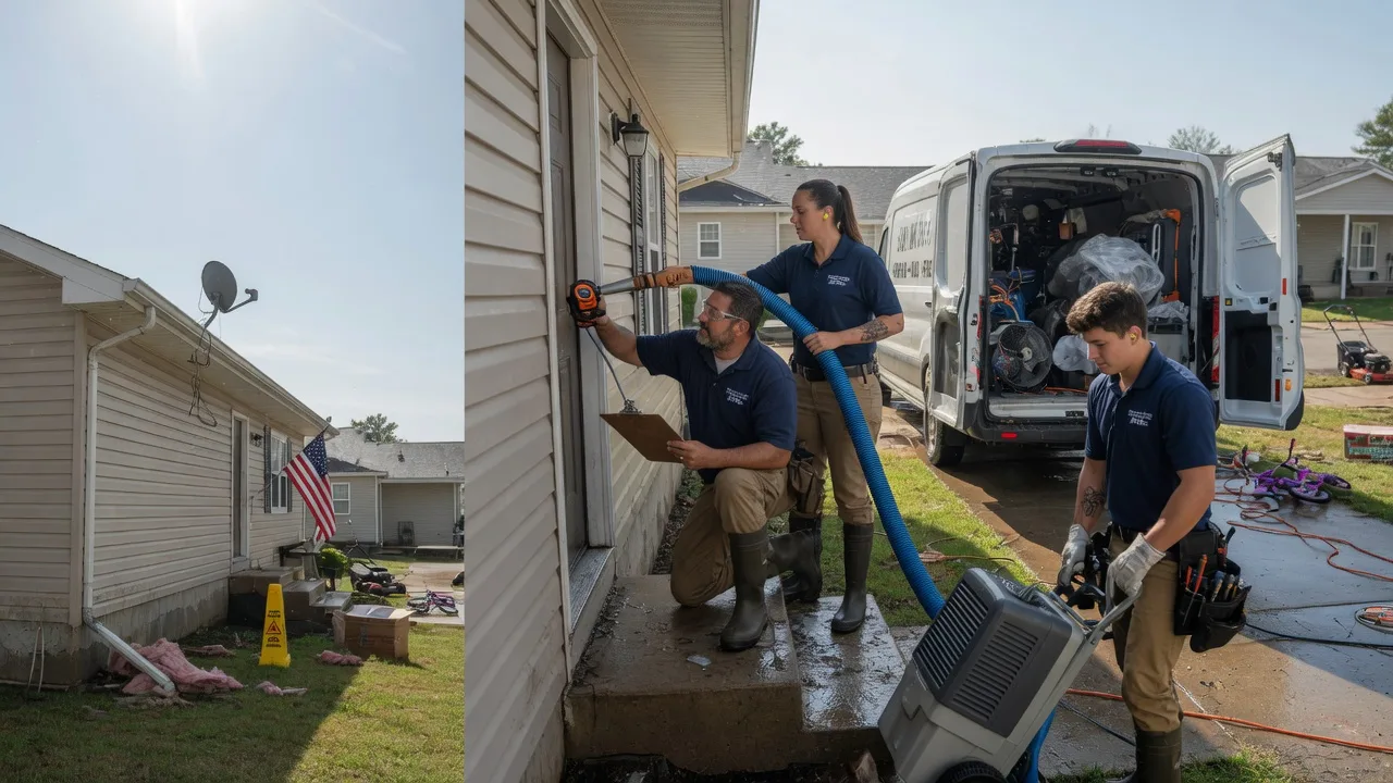 Ceiling Water Damage Restoration in Manor, TX near me